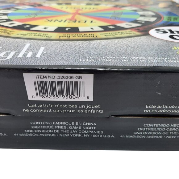 Shout Out! Drinking Board Game Night Set Glass Spin Wheel & Four Shot Glasses - Picture 7 of 16